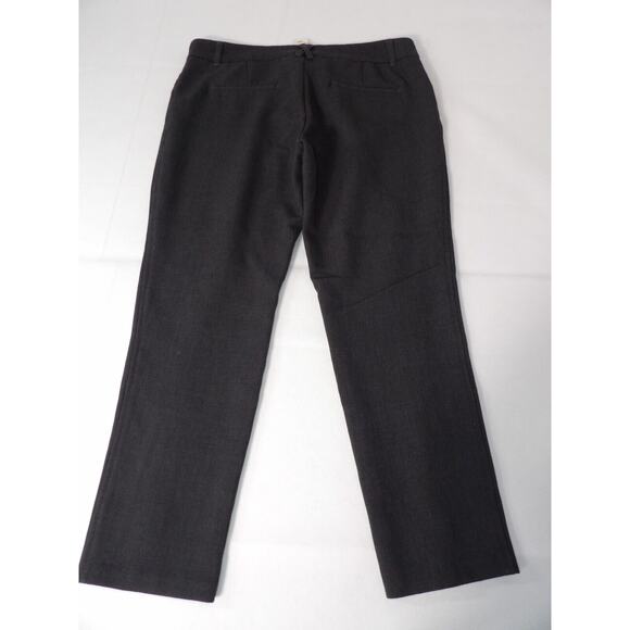 Cartonnier Anthropologie Charlie Ankle Pants Sz 14 Charcoal Gray Career Office - Picture 13 of 13